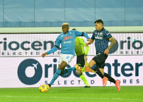 Confirmed : Napoli striker Osimhen trains with group and individually pre-Bologna 